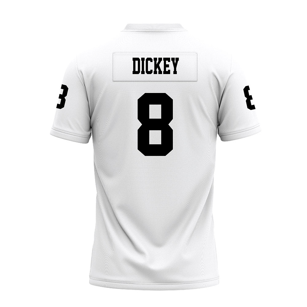 Texas Tech - NCAA Football : Cameron Dickey - White Premium Football Jersey-1