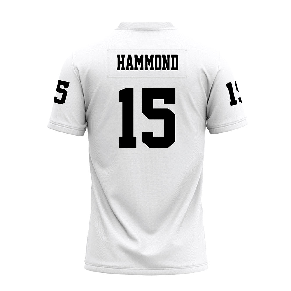 Texas Tech - NCAA Football : Will Hammond - White Premium Football Jersey-1