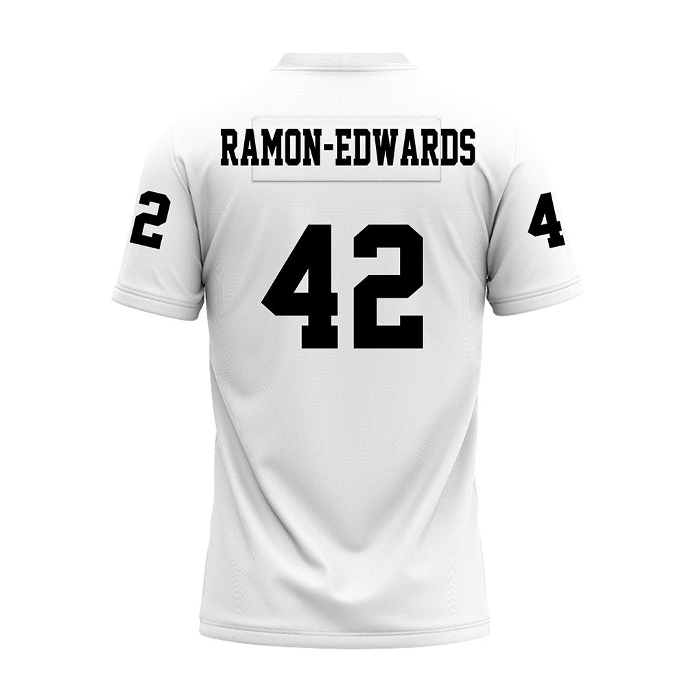 Texas Tech - NCAA Football : Marcus Ramon-Edwards - White Premium Football Jersey-1