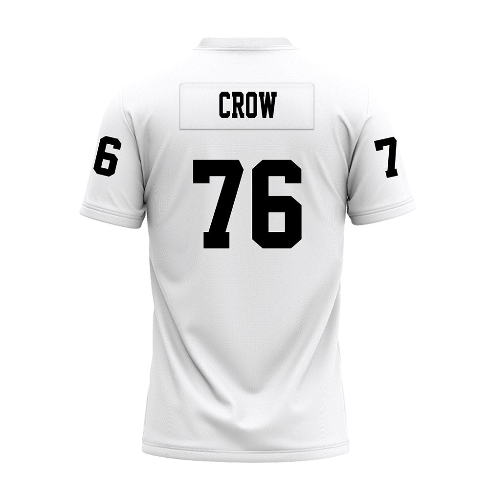 Texas Tech - NCAA Football : Jacob Crow - White Premium Football Jersey-1