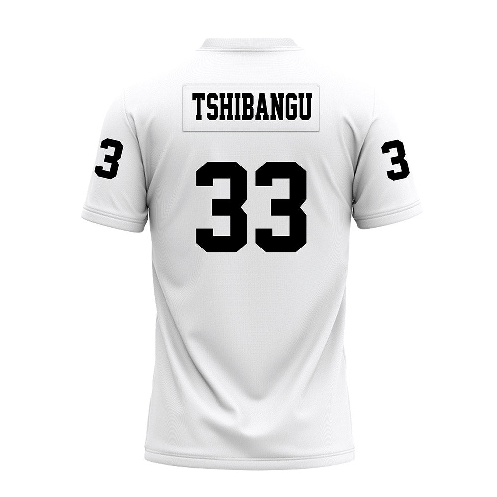 Texas Tech - NCAA Football : Loic Tshibangu - White Premium Football Jersey-1