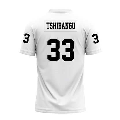 Texas Tech - NCAA Football : Loic Tshibangu - White Premium Football Jersey-1