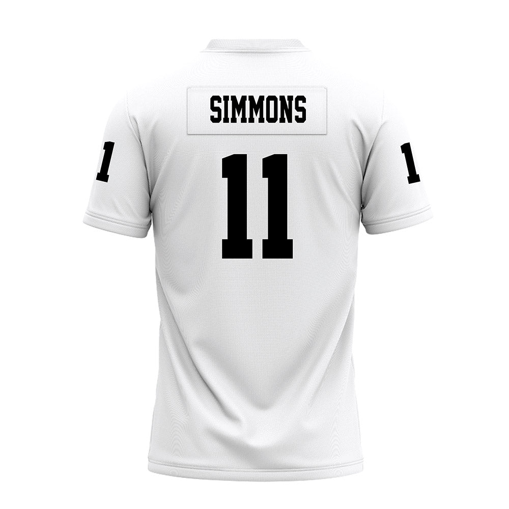 Texas Tech - NCAA Football : Malcolm Simmons - White Premium Football Jersey-1