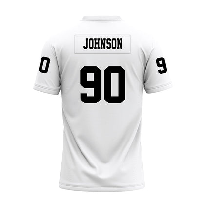 Texas Tech - NCAA Football : Ayden Johnson - White Premium Football Jersey-1