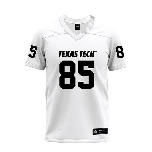 Texas Tech - NCAA Football : Bryson Jones - White Premium Football Jersey-0