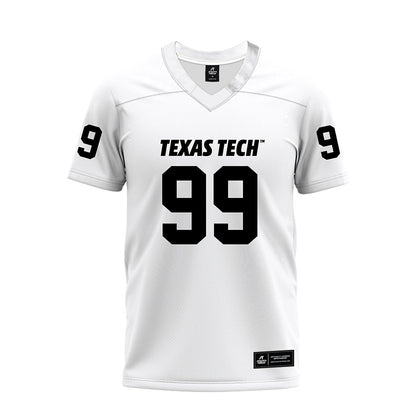 Texas Tech - NCAA Football : Jojo Johnson - White Premium Football Jersey-0