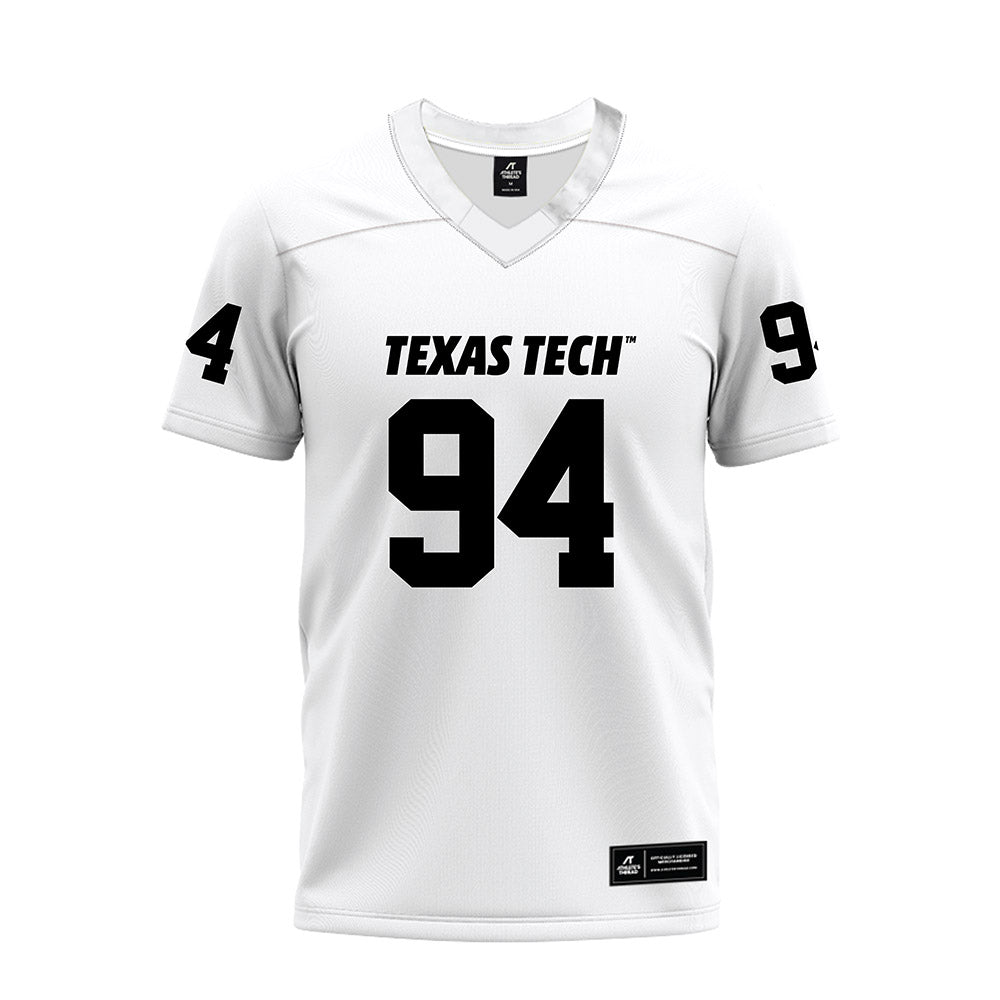 Texas Tech - NCAA Football : Braylon Rigsby - White Premium Football Jersey-0