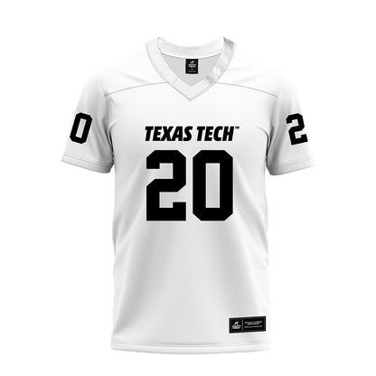 Texas Tech - NCAA Football : Adam Trick - White Premium Football Jersey-0