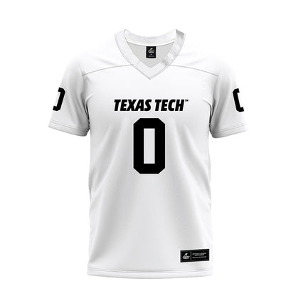 Texas Tech - NCAA Football : Quinten Joyner - White Premium Football Jersey-0