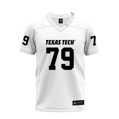 Texas Tech - NCAA Football : Howard Sampson - White Premium Football Jersey-0