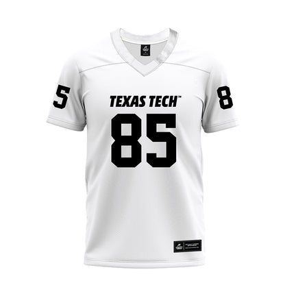Texas Tech - NCAA Football : Bryson Jones - White Premium Football Jersey-0