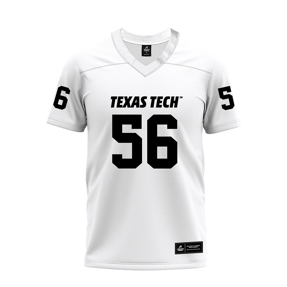 Texas Tech - NCAA Football : Amarie Fleming - White Premium Football Jersey-0