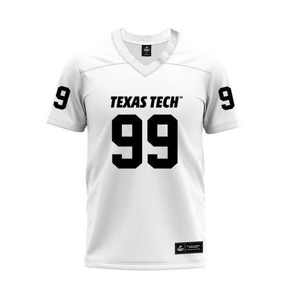 Texas Tech - NCAA Football : Jojo Johnson - White Premium Football Jersey-0