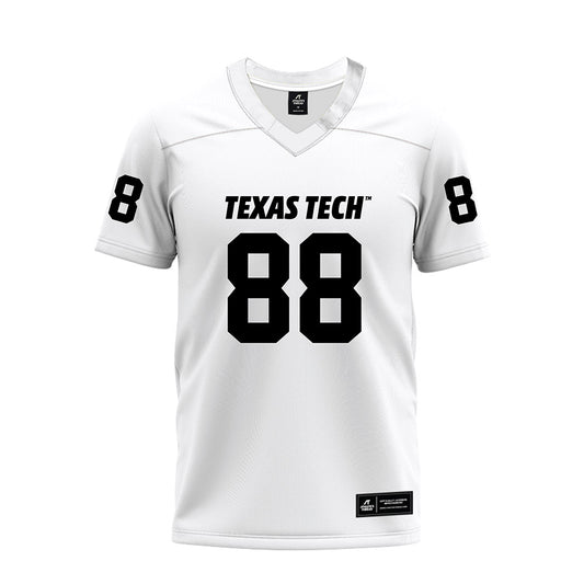 Texas Tech - NCAA Football : Quintaelyn Joyner - White Premium Football Jersey-0