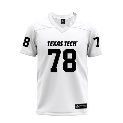 Texas Tech - NCAA Football : Ellis Davis - White Premium Football Jersey-0