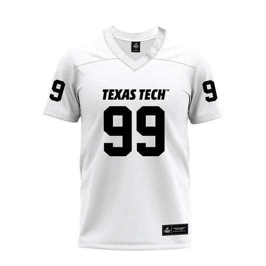 Texas Tech - NCAA Football : Jojo Johnson - White Premium Football Jersey-0