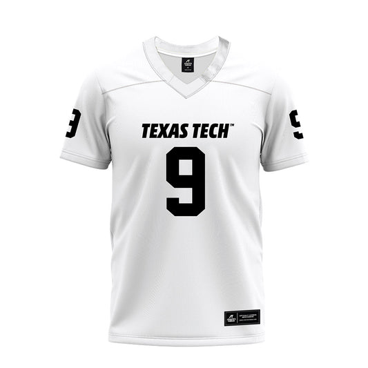 Texas Tech - NCAA Football : Corey Platt Jr - White Premium Football Jersey-0