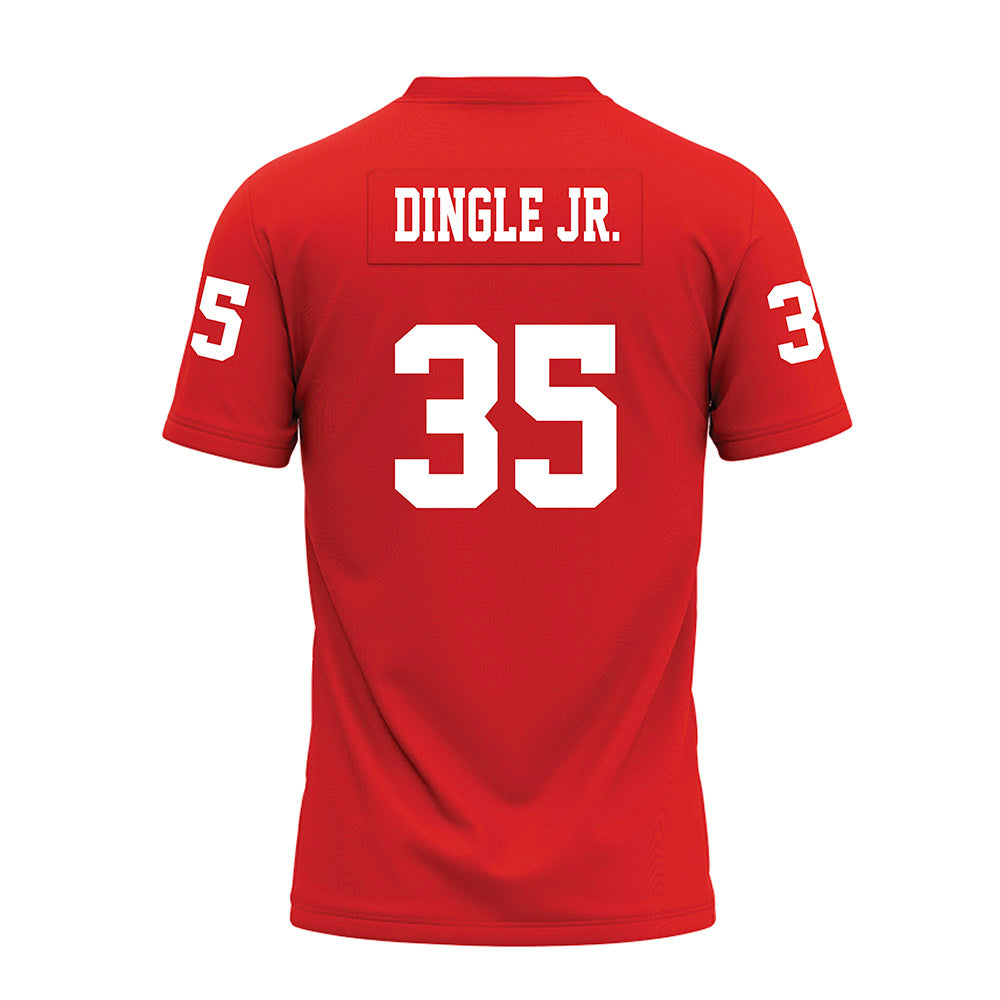 Texas Tech - NCAA Football : Miquel Dingle Jr. - Red Premium Football Jersey-1