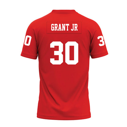 Texas Tech - NCAA Football : Jamarn Grant Jr - Red Premium Football Jersey-1