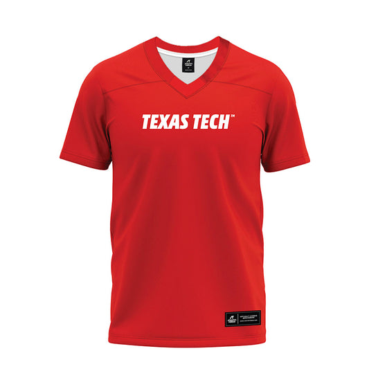 Texas Tech - NCAA Football : Davin Martin - Red Premium Football Jersey-0