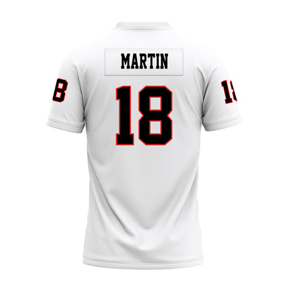Texas Tech - NCAA Football : SVioarean Martin - White Premium Football Jersey-1