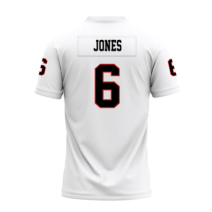 Texas Tech - NCAA Football : Jalen Jones - White Premium Football Jersey-1
