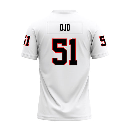 Texas Tech - NCAA Football : Felix Ojo - White Premium Football Jersey-1