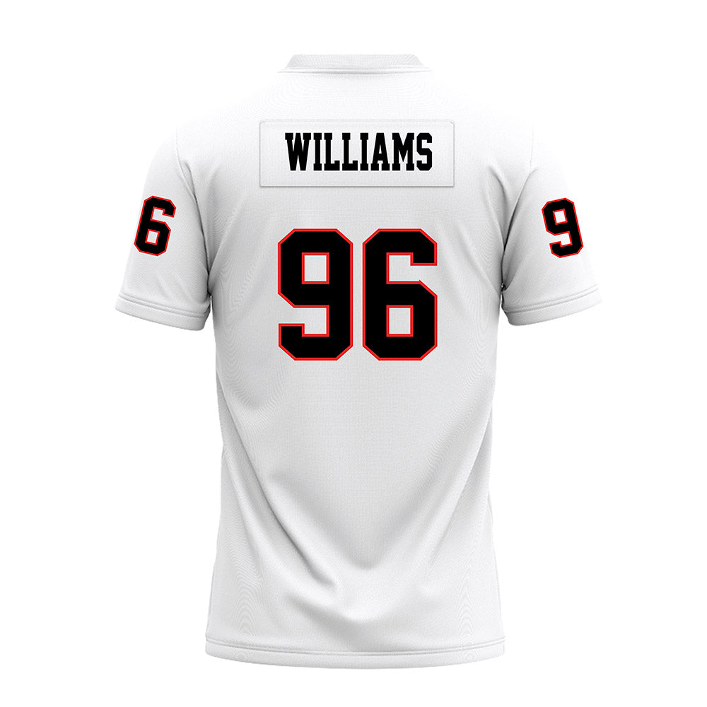 Texas Tech - NCAA Football : Keyshawn Williams - White Premium Football Jersey-1