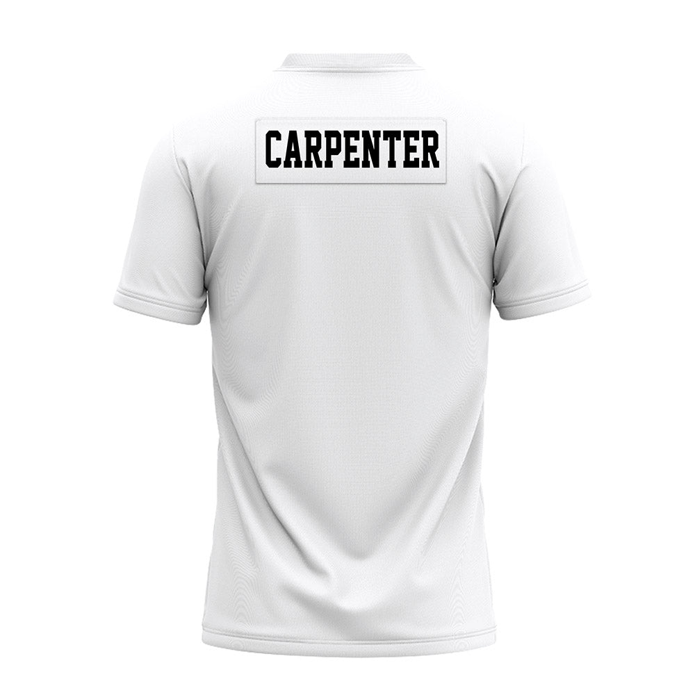 Texas Tech - NCAA Football : Jett Carpenter - White Premium Football Jersey-1