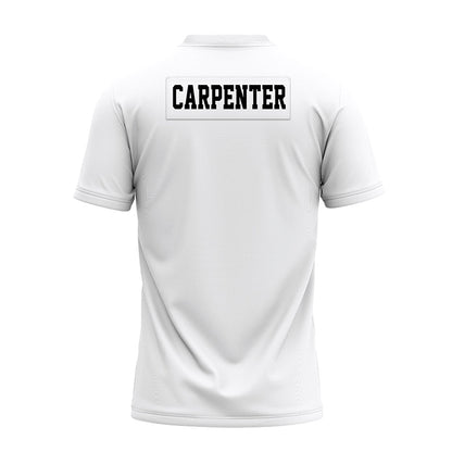 Texas Tech - NCAA Football : Jett Carpenter - White Premium Football Jersey-1