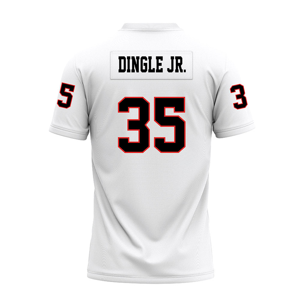 Texas Tech - NCAA Football : Miquel Dingle Jr. - White Premium Football Jersey-1