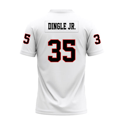 Texas Tech - NCAA Football : Miquel Dingle Jr. - White Premium Football Jersey-1
