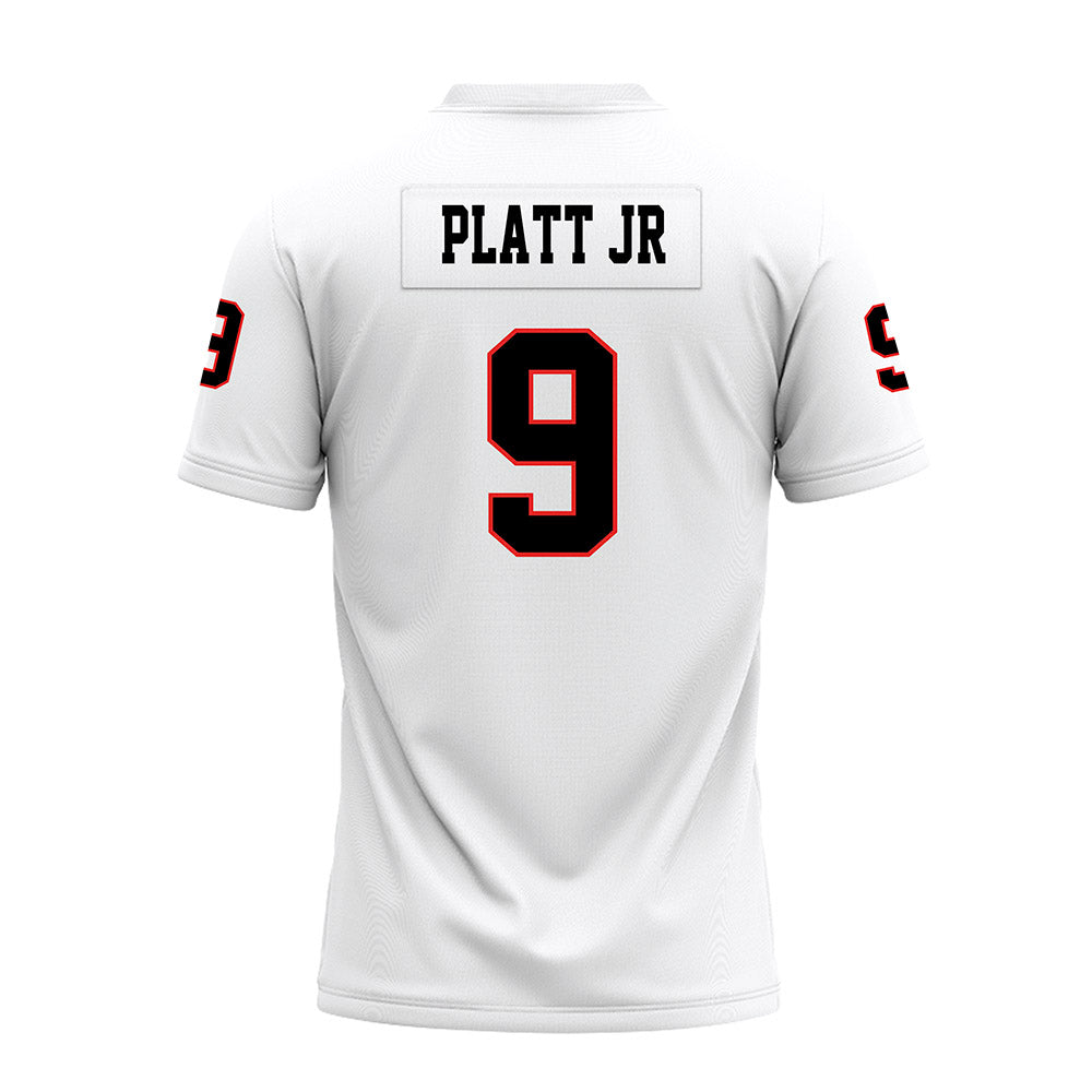 Texas Tech - NCAA Football : Corey Platt Jr - White Premium Football Jersey-1