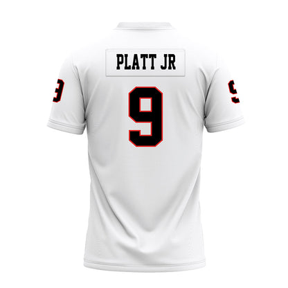 Texas Tech - NCAA Football : Corey Platt Jr - White Premium Football Jersey-1