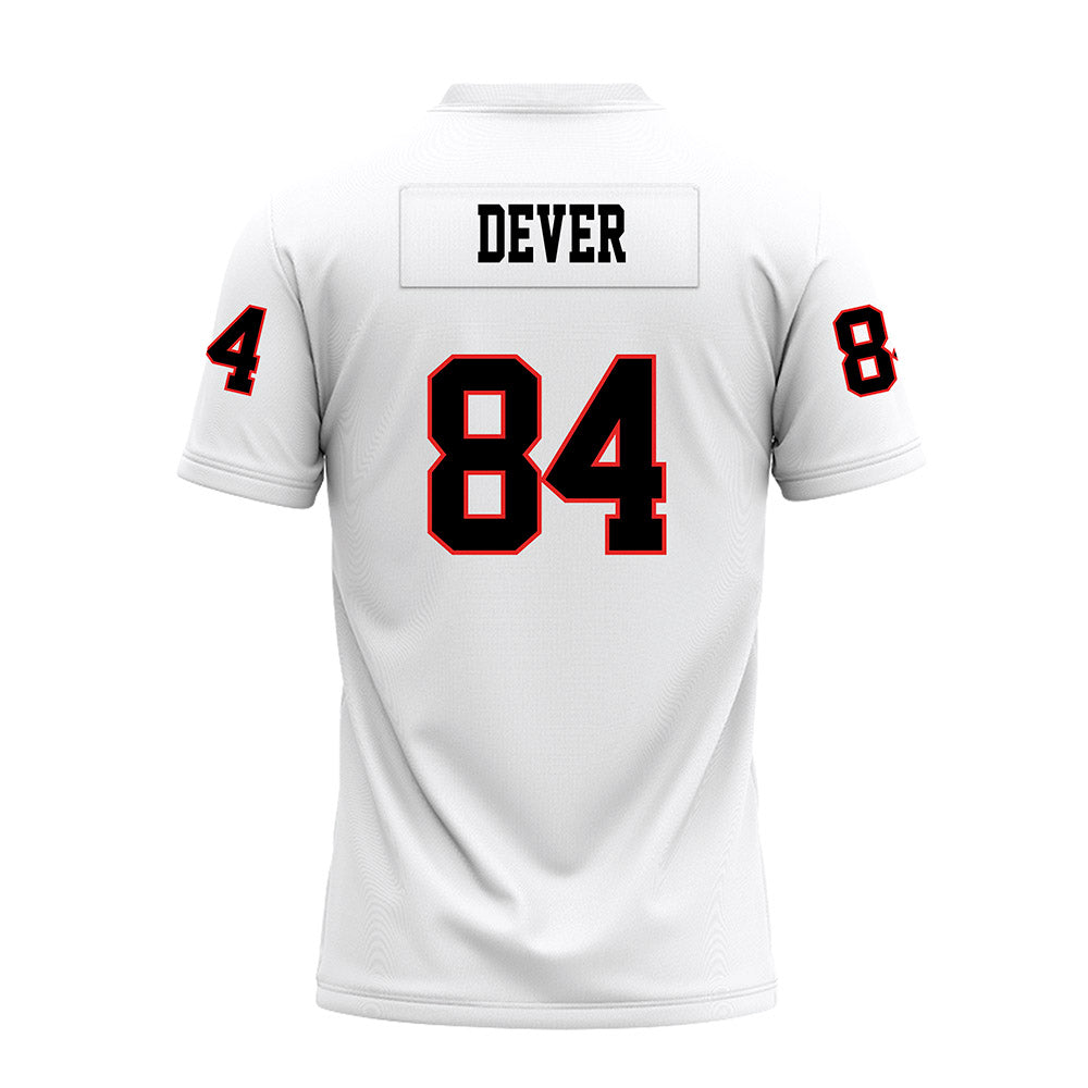 Texas Tech - NCAA Football : Michael Dever - White Premium Football Jersey-1