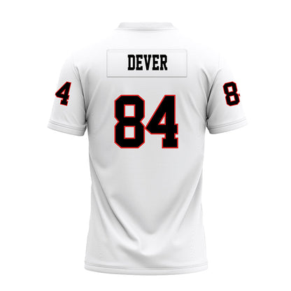 Texas Tech - NCAA Football : Michael Dever - White Premium Football Jersey-1