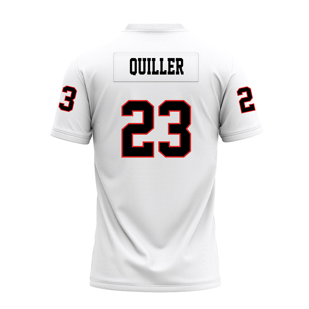 Texas Tech - NCAA Football : Maddox Quiller - White Premium Football Jersey-1