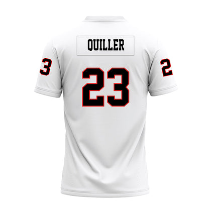 Texas Tech - NCAA Football : Maddox Quiller - White Premium Football Jersey-1