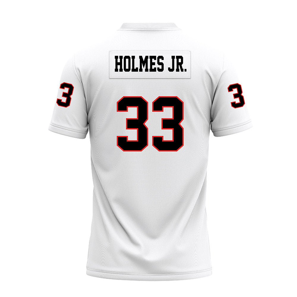 Texas Tech - NCAA Football : A.J. Holmes Jr. - White Premium Football Jersey-1