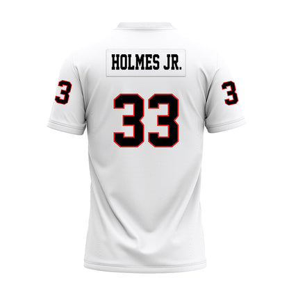 Texas Tech - NCAA Football : A.J. Holmes Jr. - White Premium Football Jersey-1