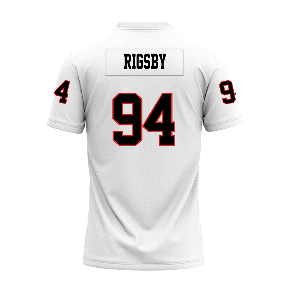 Texas Tech - NCAA Football : Braylon Rigsby - White Premium Football Jersey-1