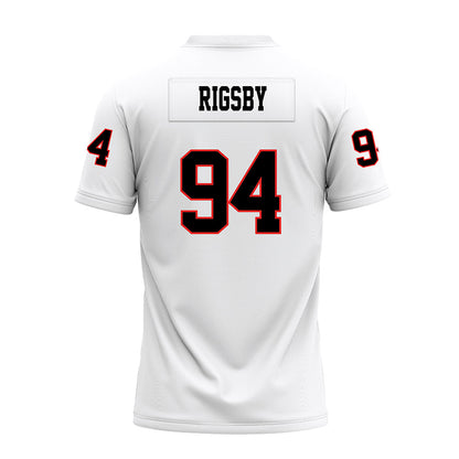 Texas Tech - NCAA Football : Braylon Rigsby - White Premium Football Jersey-1