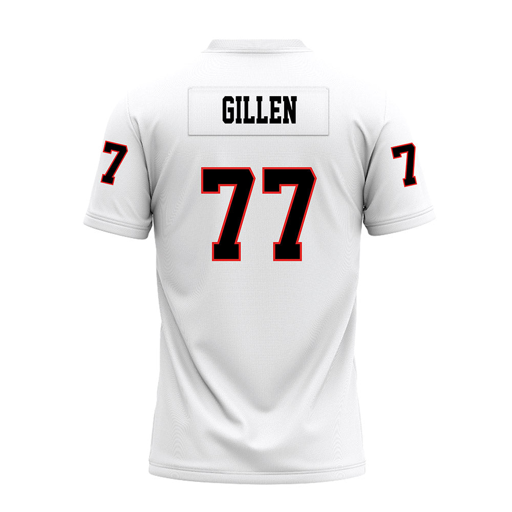 Texas Tech - NCAA Football : Elias Gillen - White Premium Football Jersey-1