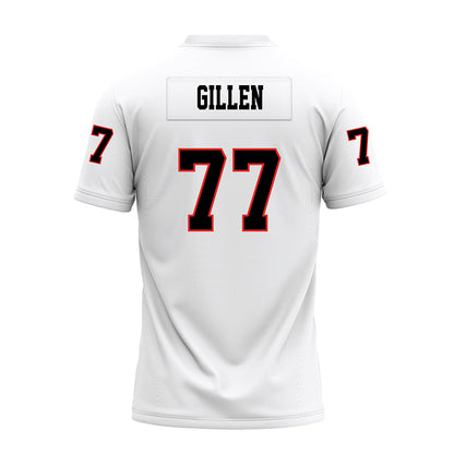 Texas Tech - NCAA Football : Elias Gillen - White Premium Football Jersey-1
