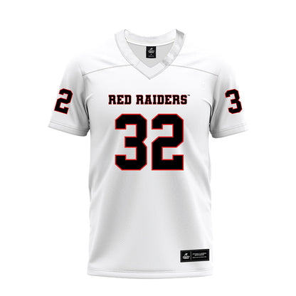 Texas Tech - NCAA Football : Sawyer Wilkerson - White Premium Football Jersey-0