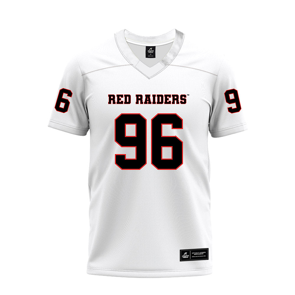 Texas Tech - NCAA Football : Keyshawn Williams - White Premium Football Jersey-0