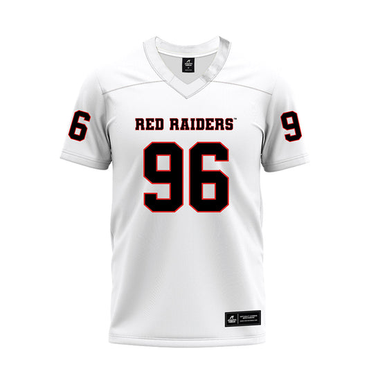 Texas Tech - NCAA Football : Keyshawn Williams - White Premium Football Jersey-0
