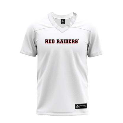 Texas Tech - NCAA Football : Davin Martin - White Premium Football Jersey-0