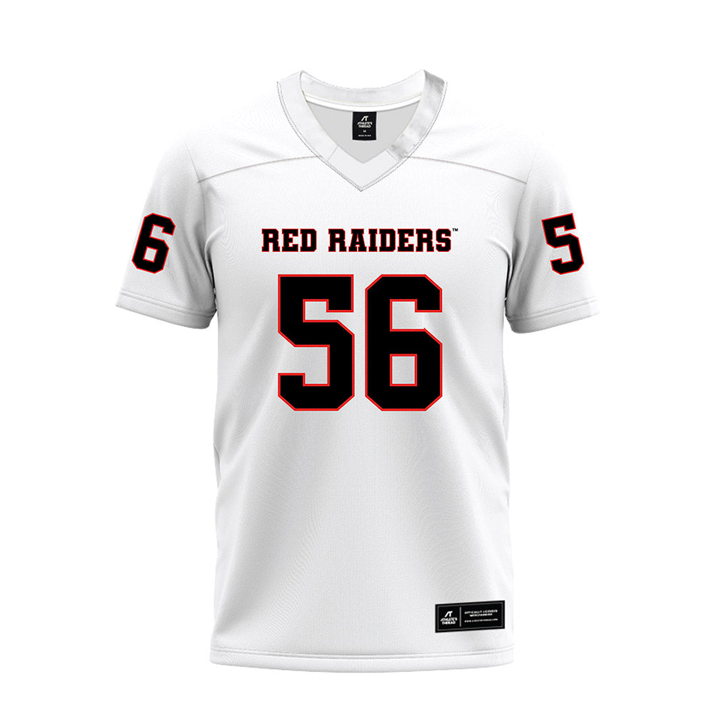 Texas Tech - NCAA Football : Amarie Fleming - White Premium Football Jersey-0