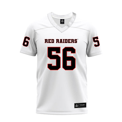 Texas Tech - NCAA Football : Amarie Fleming - White Premium Football Jersey-0